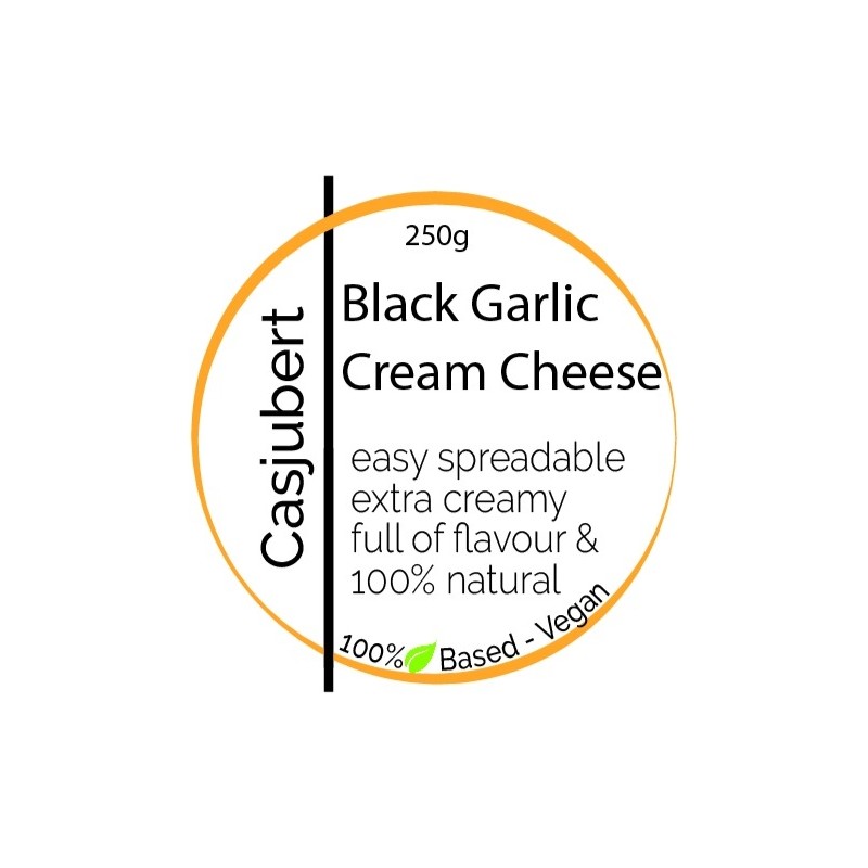 Black Garlic Cream Cheese - 250g